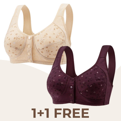 Volupta - (1+1 free) Comfortable support bra with closure