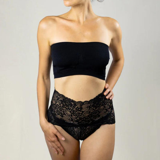 ShapEase - Sexy high-waisted lace panties