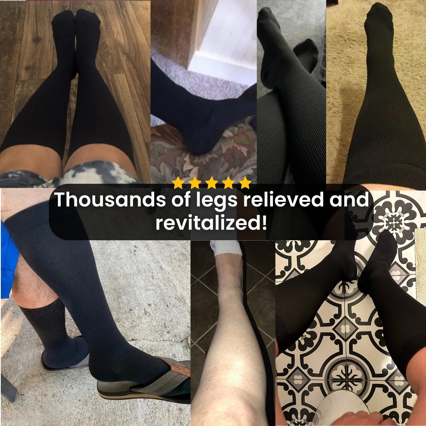 VeinoFlex - Compression Socks (Pack of 3 pairs)