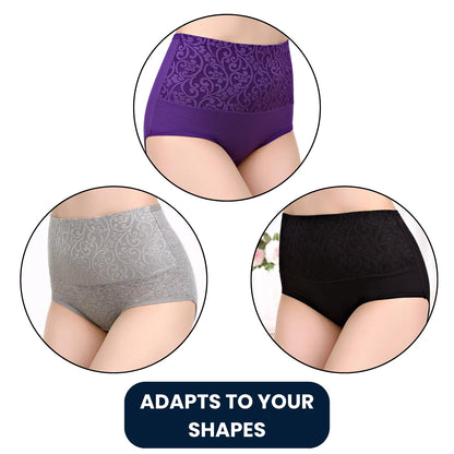 PureForm® - High waisted panties (Pack of 3)