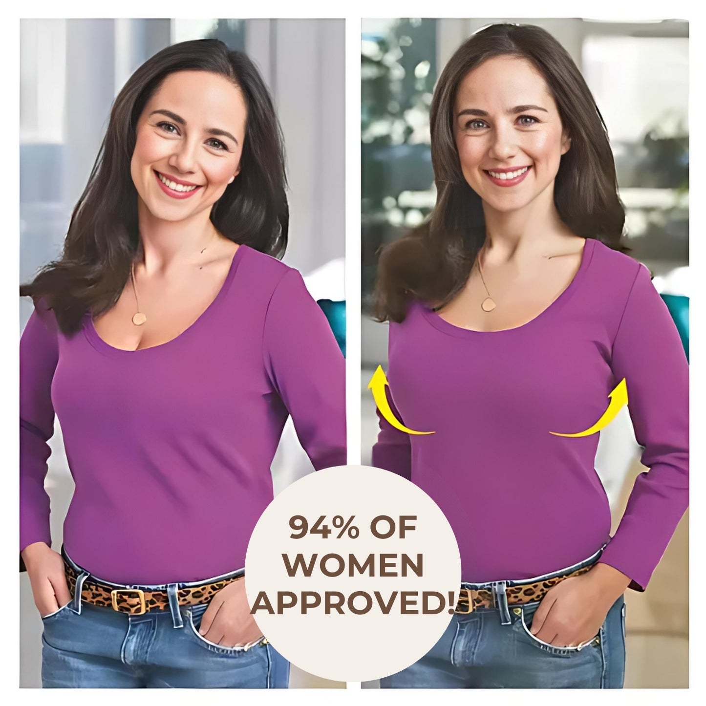 Eleva - (1+1 free) Comfortable support bra with closure