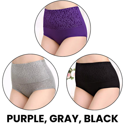 PureForm® - High waisted panties (Pack of 3)