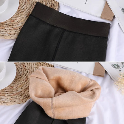 PolarCurve ® Transparent effect fleece tights